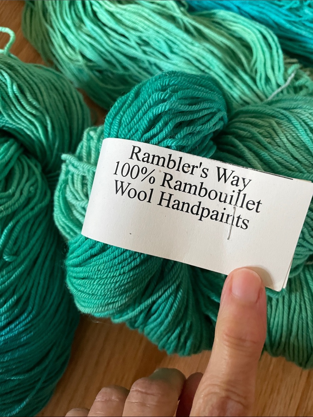 Beautiful Rambouillet yarn - Picture 3 of 3